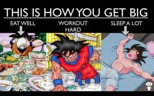 Goku Workout Mantra